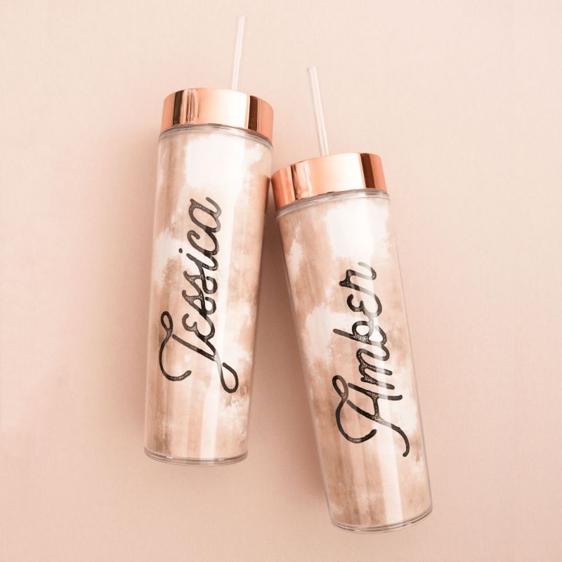 Personalized Bridesmaid Tumbler