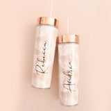 Palm Print Bridesmaid Tumblers | Personalized