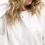 Bride Embroidered Sweatshirt