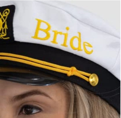 Sailor Hat Veil | Bride Captain Hat