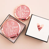 Desert Cactus Mirror Compacts| Personalized