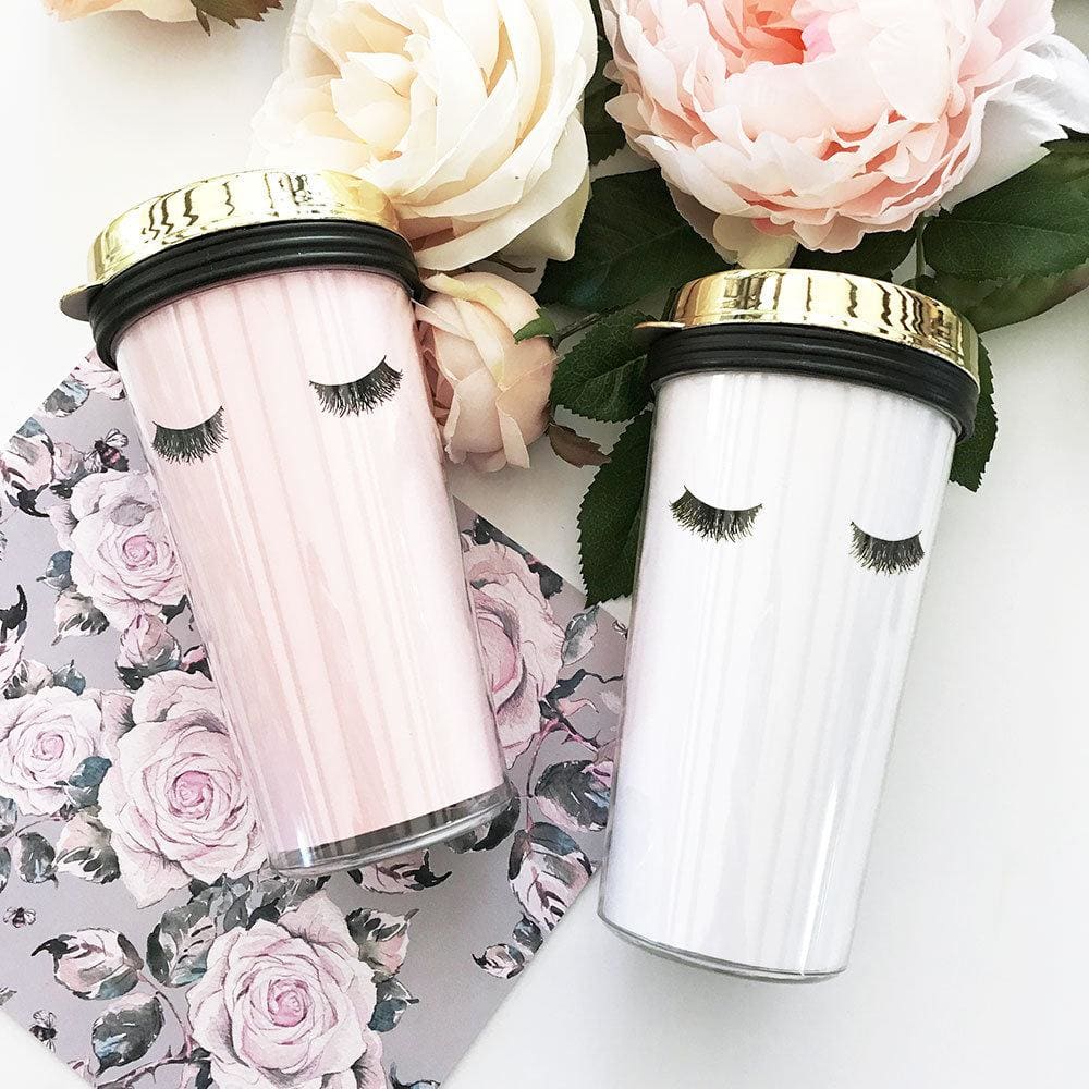 Eyelash Travel Coffee Tumblers - Cups & Tumblers