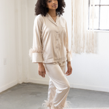 White Feather Pajamas