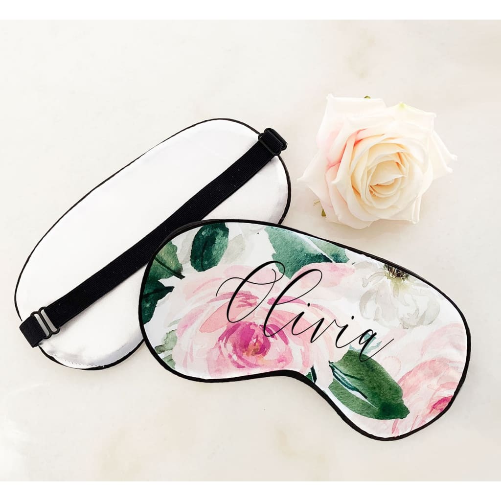 Floral Sleep Mask - sleep mask