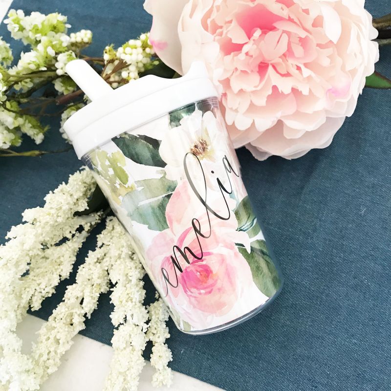 Flower Girl Water Bottle