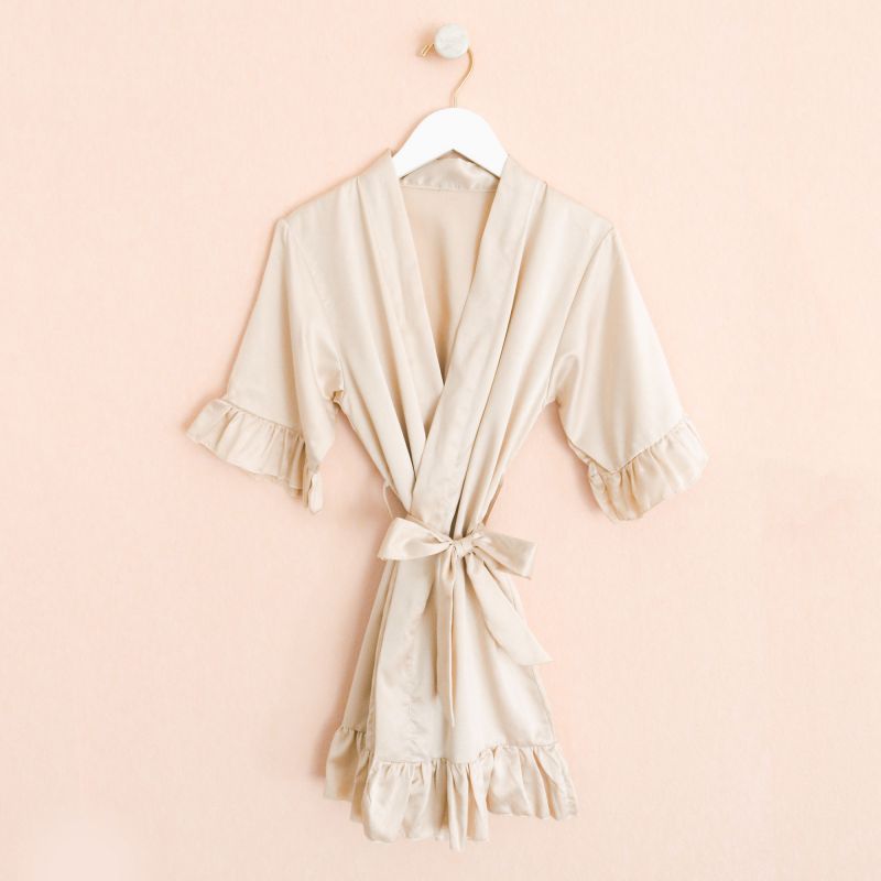 Flower Girl Ruffle Robe Personalized