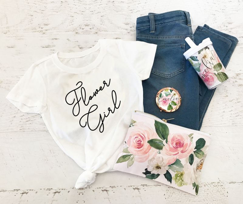 Flower Girl Shirts