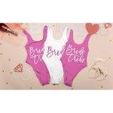 Hot Pink Tribe Bachelorette Swimsuit - Swimsuit