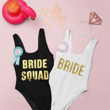 Bride Squad Bathing Suit