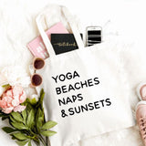 Favorite Things Tote - Personalized Tote Bags