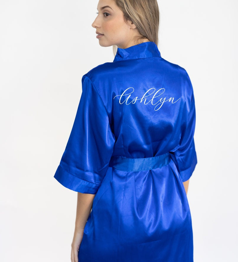 Personalized Bridesmaid Robes