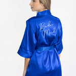 Personalized Bridesmaid Robes Emerald