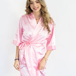 Pink Bridesmaid Robes