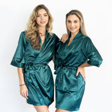 Personalized Bridesmaid Satin Robes