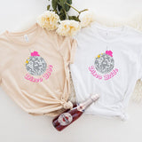 Disco Cowgirl Bachelorette Party Shirt