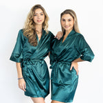 Emerald Green Bridesmaid Robes