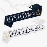 Nautical Bachelorette Sash