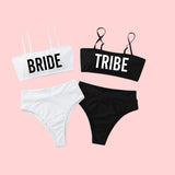Two Piece Bachelorette Swimsuits | Bride and Tribe
