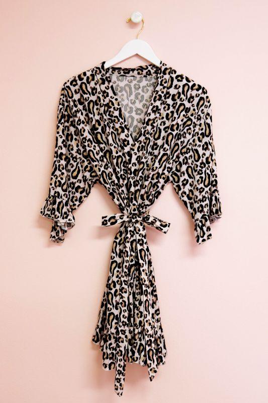 Leopard Bridesmaid Robes