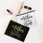 Maid of honor makeup bag - makeup bag