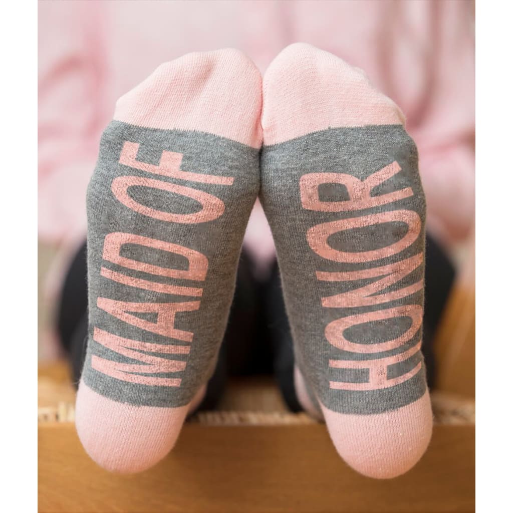 Maid Of Honor Socks - socks