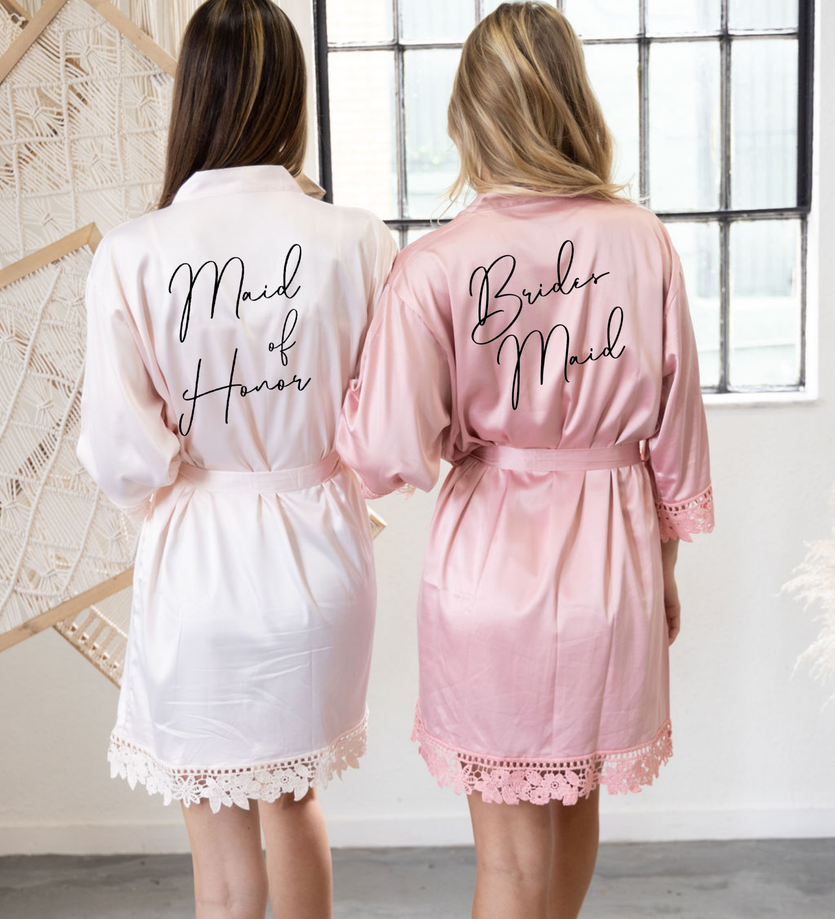 Bridal Party Lace Robes personalized - robe Buy Personalized