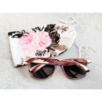 Metallic Gold Sunglasses - sunglasses