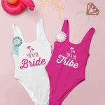 Miami Bachelorette Swimsuits for Bride and Bridesmaids One 