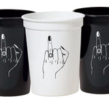 Middle Finger bachelorette party cups (12 Pack)
