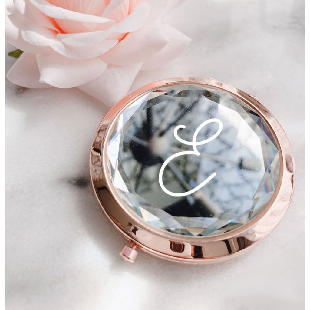 Monogram Gem Compacts - compact mirror