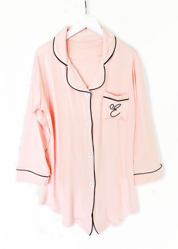 Monogram Flower Girl Sleep Shirt | Personalized