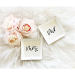 Mr. & Mrs. Heart Ring Dish - ring dish