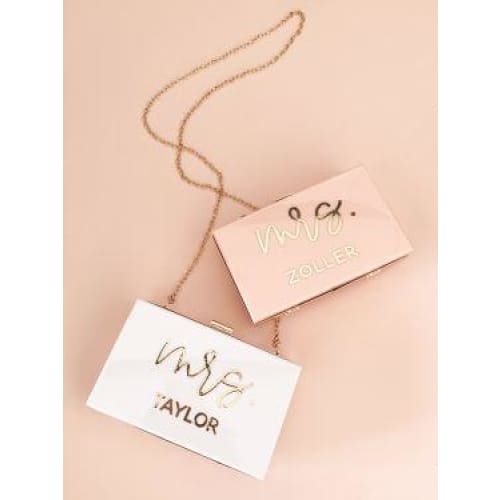 Mrs. Acrylic Purse - purse