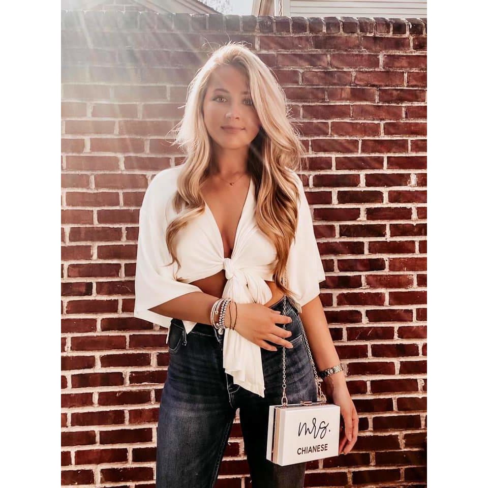 Mrs. Acrylic Purse - purse