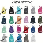Nautical bachelorette party tanks