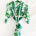 Palm Leaf Flower Girl Robe - Fits Most 3-6