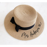 Personalized boater hat - hats