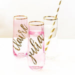Personalized Champagne Flutes - Cups & Tumblers