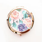 Personalized Succulent Compacts - compact mirror