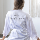 Personalized Mrs robe - robe Best Bridal Robes |