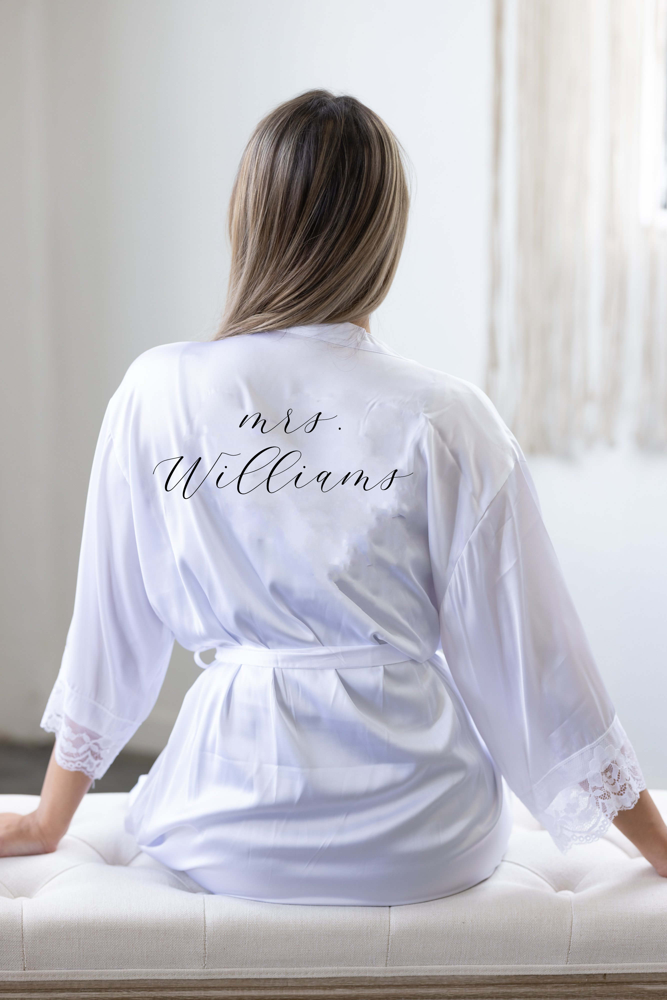 Personalized Mrs robe - robe Best Bridal Robes |