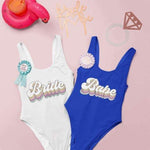 Retro Babe Bachelorette Swimsuits Bachelorette Bathing 