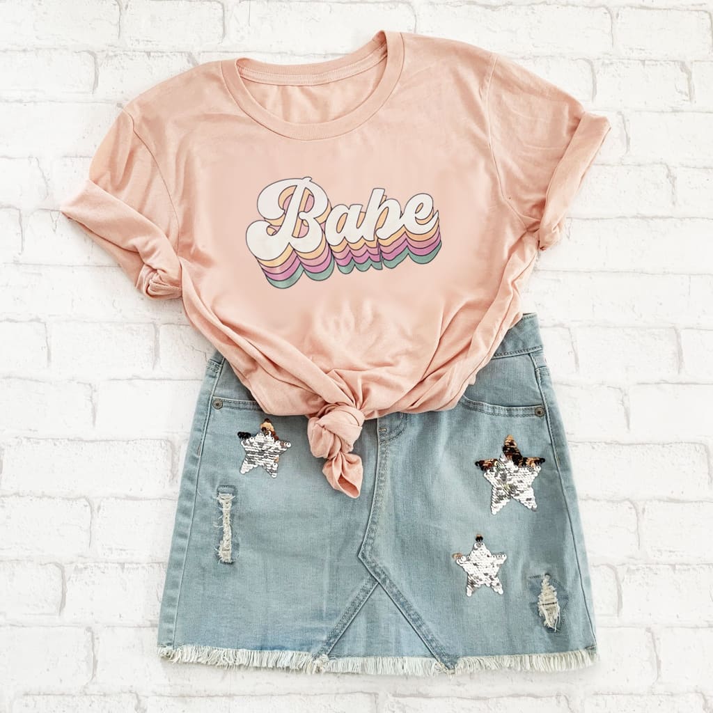 Retro style bridal party shirts - shirts