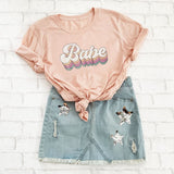 Retro style bridal party shirts - shirts
