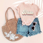 Retro style bridal party shirts - shirts