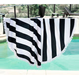 Striped beach Towel - beach towel
