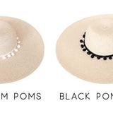 Bridesmaid Sun hat Personalized