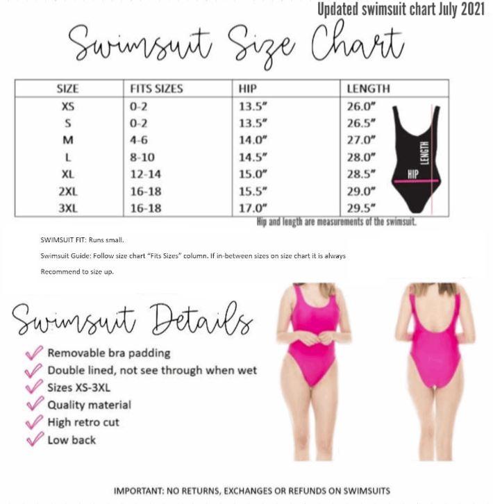 Swimsuit One Piece Black - Swimsuit