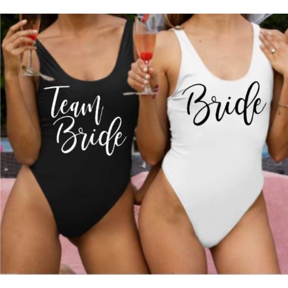 Team Bride Bachelorette swimsuit - Swimsuit