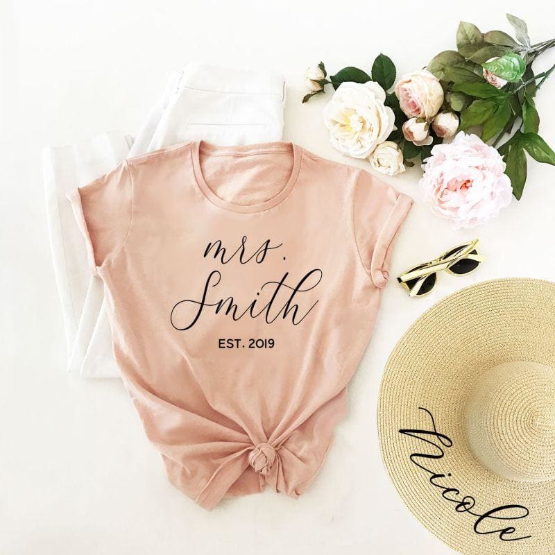 The Custom Mrs Shirt